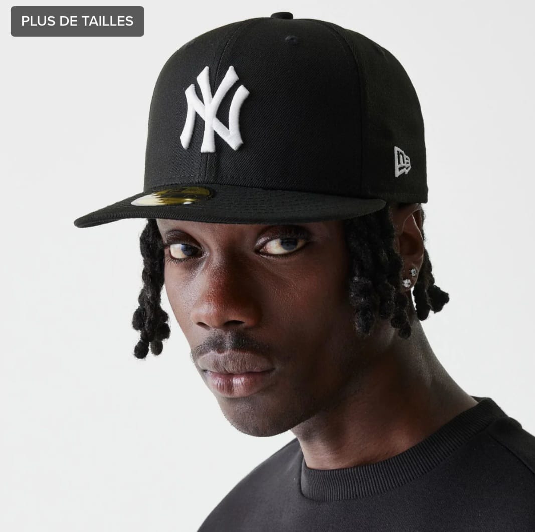 NY Classic Black Snap Cap